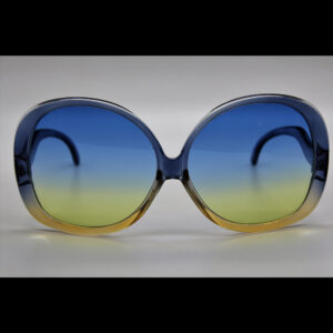 Blue and Yellow Sunglasses